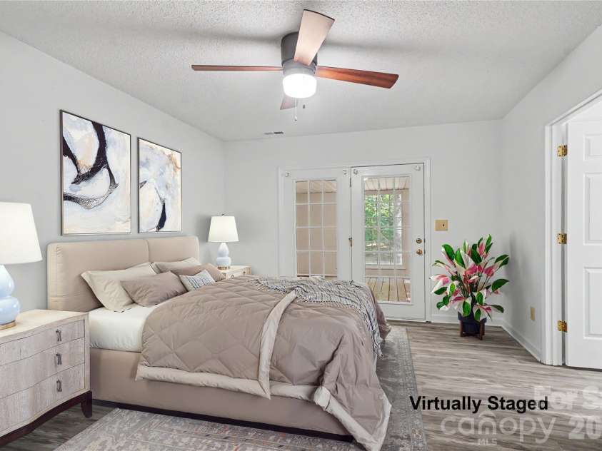 2711 Bob White Circle, Wingate, NC 28174.  MLS# CAR4383381, YatesRealty ID 50785. Primary Bedroom