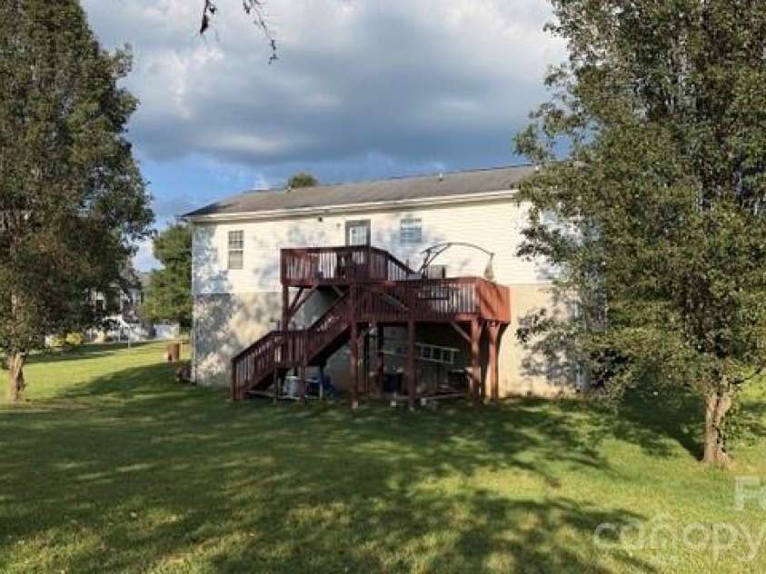 3358 Lilac Lane, Hudson, NC 28638.  MLS# CAR4424295, YatesRealty ID 50790. Back View