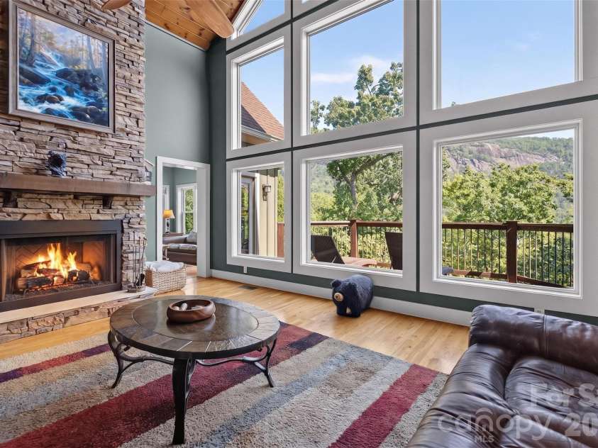 343 Garden Lane, Lake Lure, NC 28746.  MLS# CAR4422758, YatesRealty ID 50791. 