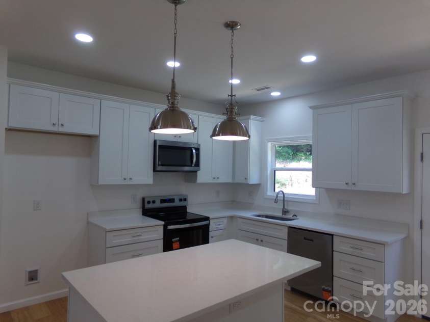 914 Old Hollis Road, Ellenboro, NC 28040.  MLS# CAR4424541, YatesRealty ID 50798. Kitchen view 2