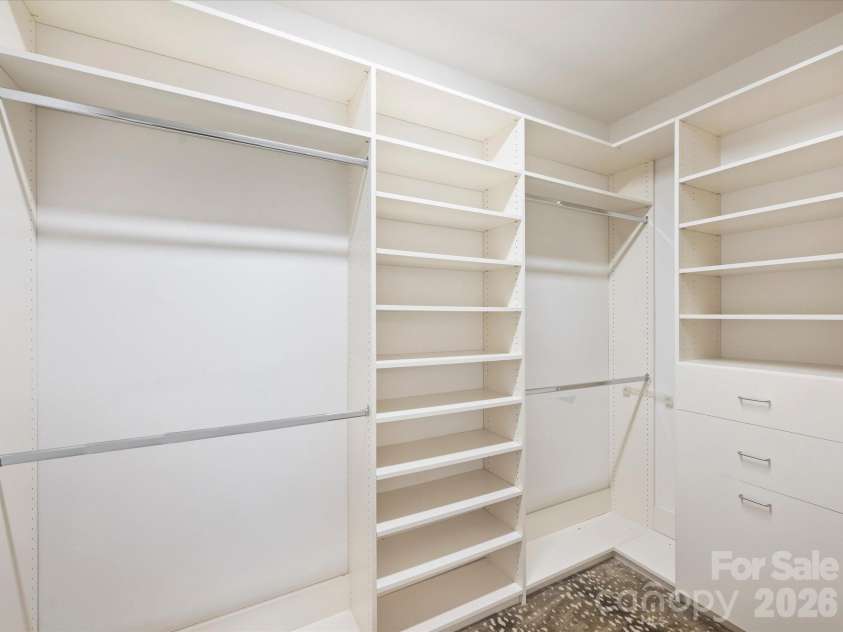 7326 Firespike Road, Charlotte, NC 28211.  MLS# CAR4417105, YatesRealty ID 50809. Custom closet upfit by Closets By Design.
