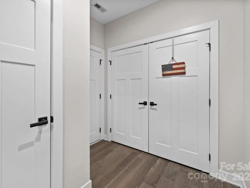 1112 Augustus Beamon Drive, Indian Trail, NC 28079.  MLS# CAR4216944, YatesRealty ID 5081. Hall to Garage and Mechanical Closet