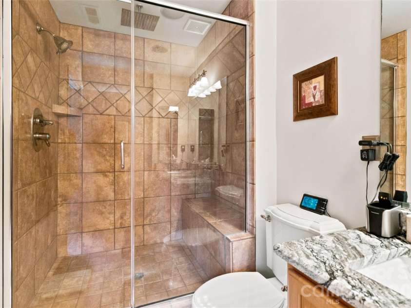 17742 Delmas Drive, Cornelius, NC 28031.  MLS# CAR4421094, YatesRealty ID 50811. Primary Bathroom