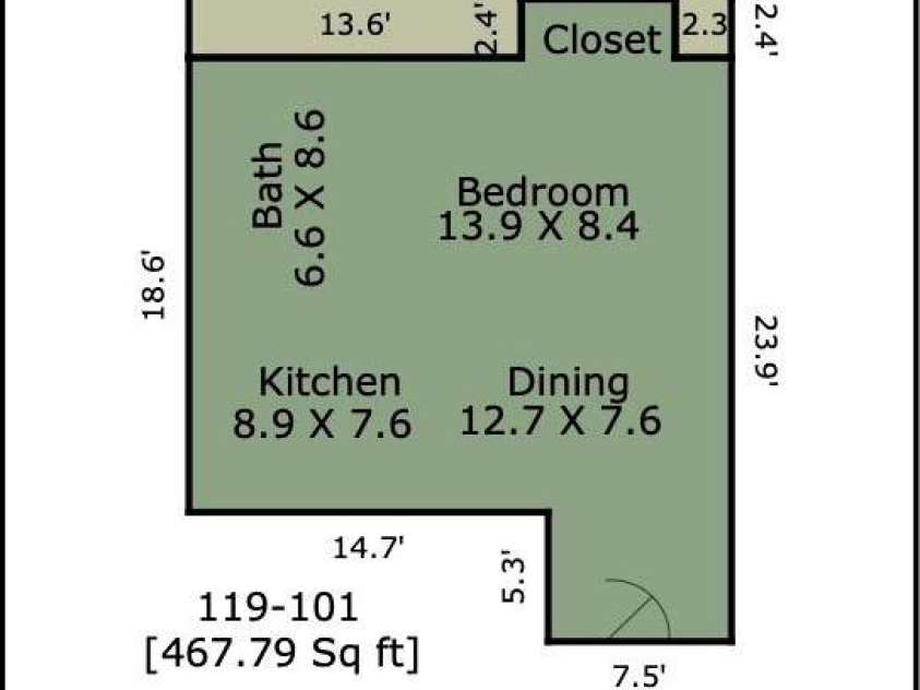 117 & 119 Spears Avenue, Asheville, NC 28801.  MLS# CAR4424401, YatesRealty ID 50827. 