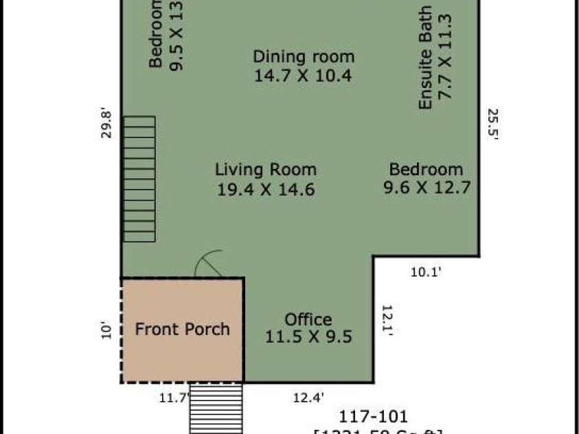 117 & 119 Spears Avenue, Asheville, NC 28801.  MLS# CAR4424401, YatesRealty ID 50827. 