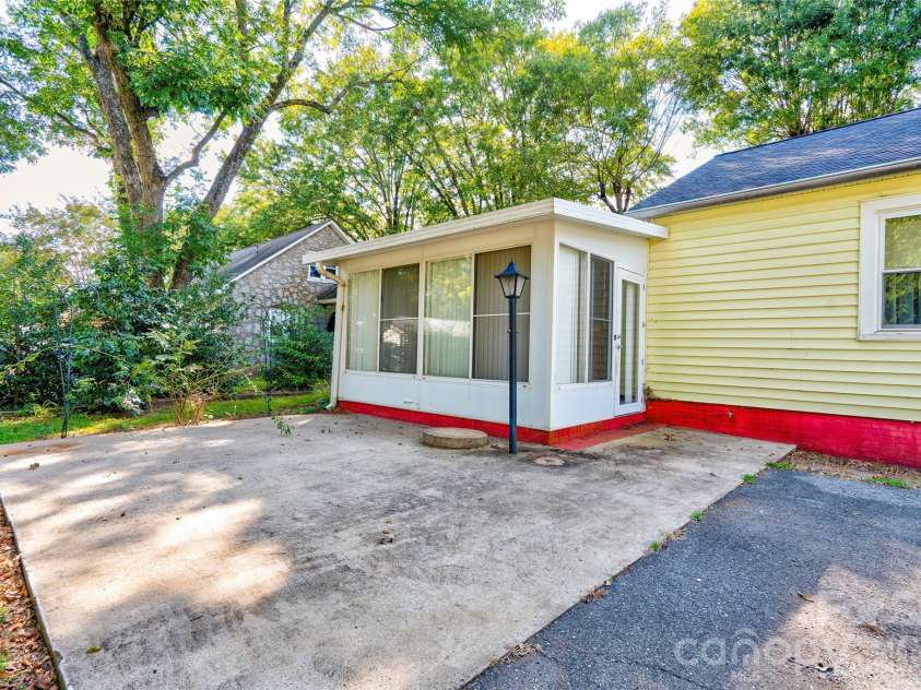 4538 Fallston Road, Fallston, NC 28150.  MLS# CAR4422755, YatesRealty ID 50839. Back Patio