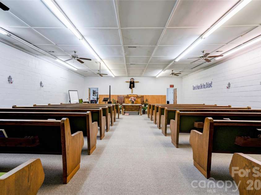 4538 Fallston Road, Fallston, NC 28150.  MLS# CAR4422755, YatesRealty ID 50839. Church - Sanctuary