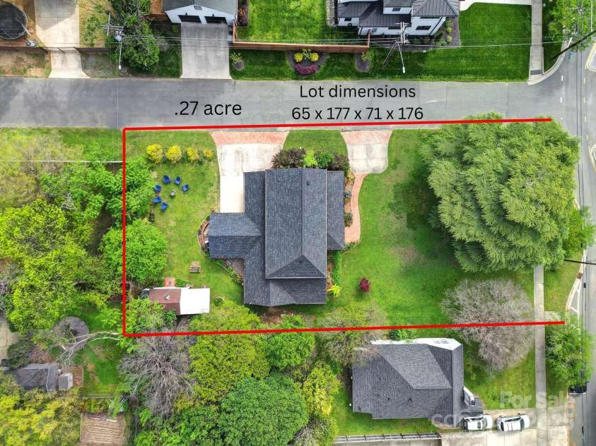 1841 Mecklenburg Avenue, Charlotte, NC 28205.  MLS# CAR4239048, YatesRealty ID 5084. 