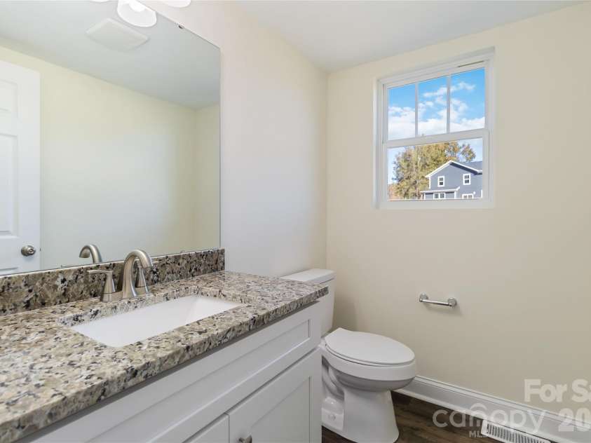 1012 Heath Helms Road, Monroe, NC 28110.  MLS# CAR4424691, YatesRealty ID 50852. Main Floor Half Bath