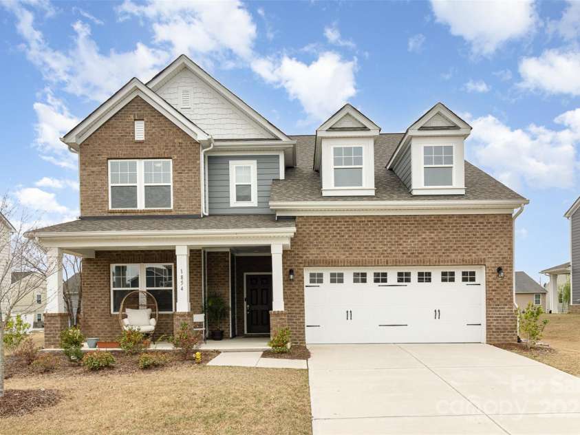1854 Carrollton Drive, Indian Trail, NC 28079.  MLS# CAR4235471, YatesRealty ID 5086. 