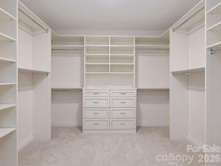 270 San Agustin Drive, Mooresville, NC 28117.  MLS# CAR4423681, YatesRealty ID 50864. Primary closet / staged empty for perspective