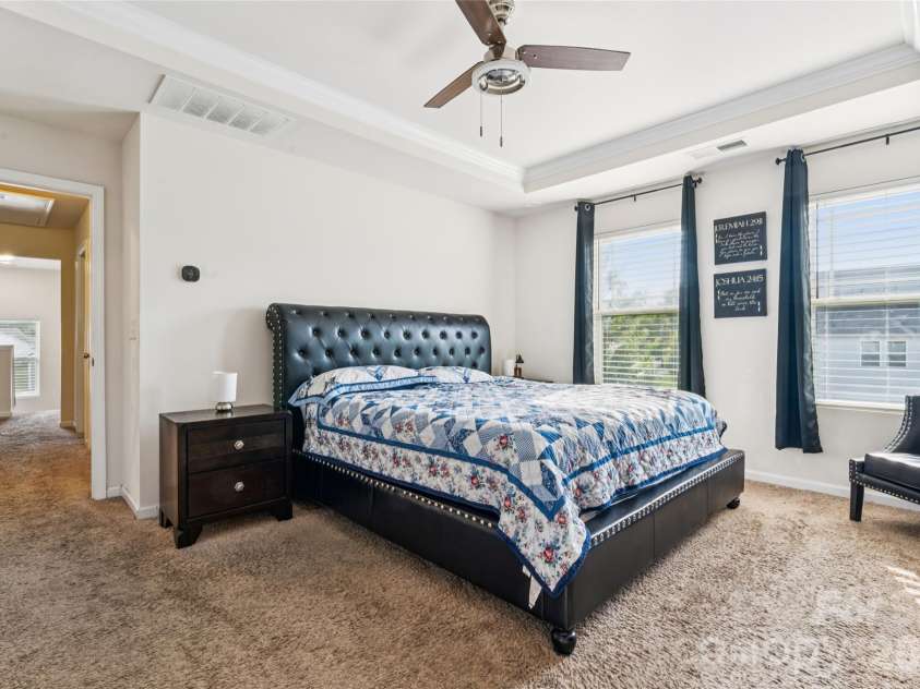 9002 Willowfield Drive, Charlotte, NC 28269.  MLS# CAR4424238, YatesRealty ID 50865. Primary Bedroom