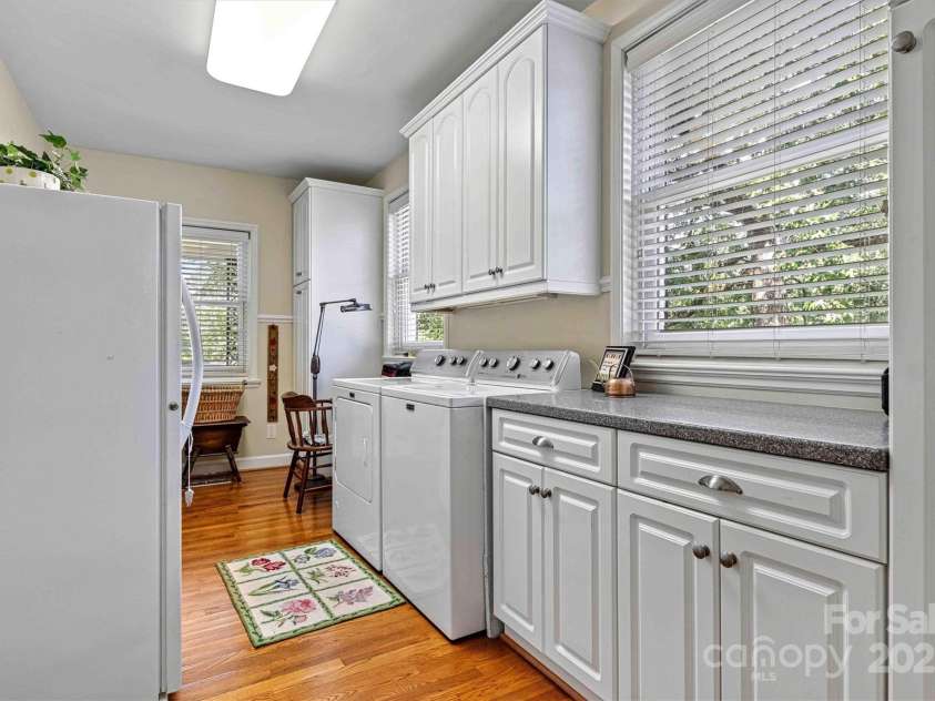 842 North Center Street, Hickory, NC 28601.  MLS# CAR4215232, YatesRealty ID 5087. Utility Room/Window View