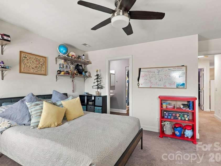 1213 Boyden Place, Concord, NC 28027.  MLS# CAR4419628, YatesRealty ID 50873. Bedroom #3 with ensuite