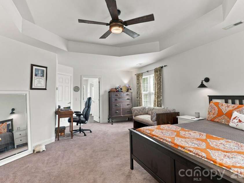 1213 Boyden Place, Concord, NC 28027.  MLS# CAR4419628, YatesRealty ID 50873. Primary bedroom (split bedroom floor plan)