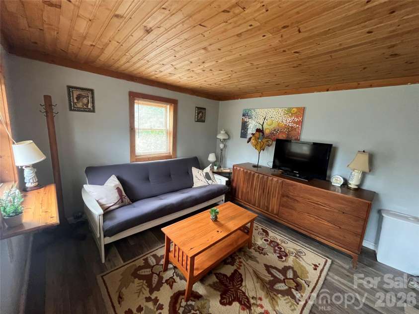 74 Vaughn Road, Spruce Pine, NC 28777.  MLS# CAR4424283, YatesRealty ID 50876. Multi-use space in additional living quarters