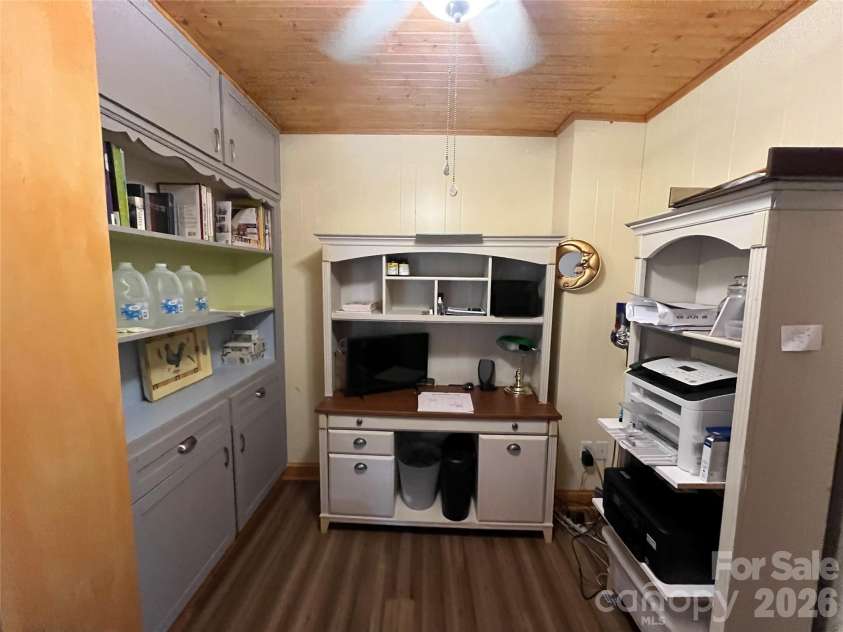 74 Vaughn Road, Spruce Pine, NC 28777.  MLS# CAR4424283, YatesRealty ID 50876. Versatile-use space off of kitchen