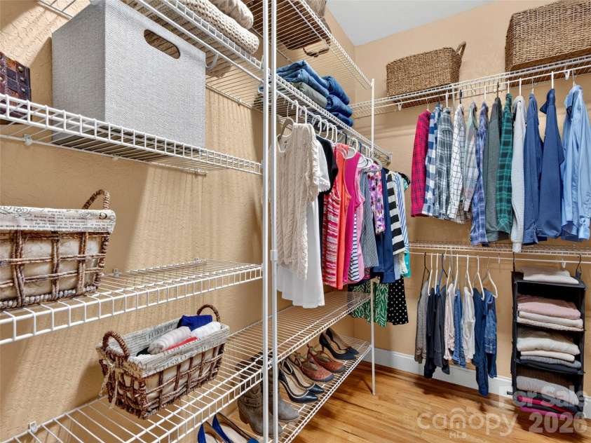 427 Locust Drive, Maggie Valley, NC 28751.  MLS# CAR4424585, YatesRealty ID 50881. Primary Walk-in closet