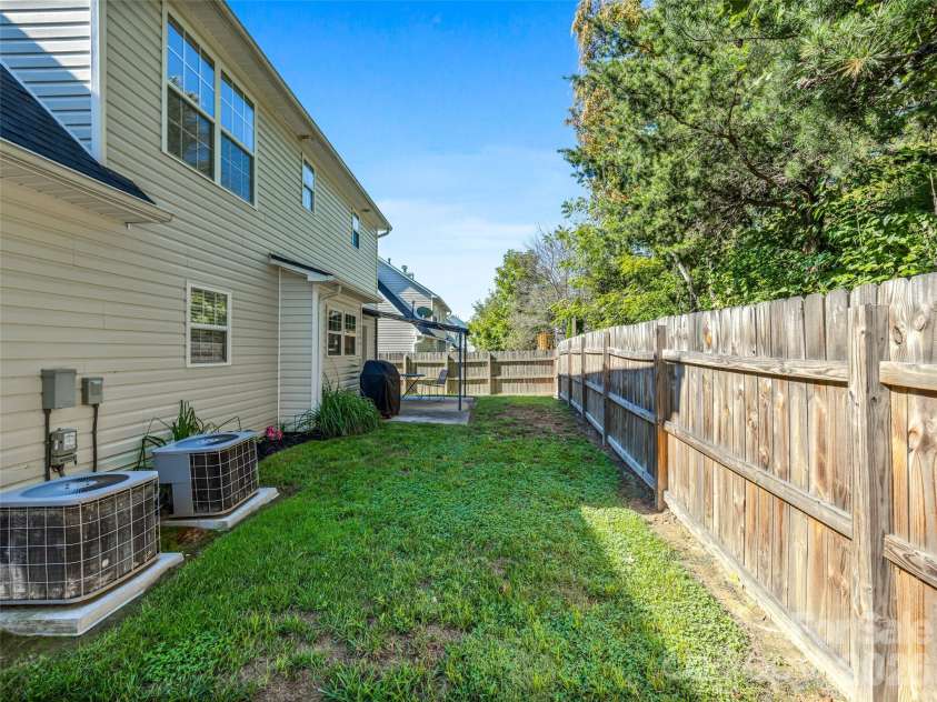 57 Sunberry Trail, Fletcher, NC 28732.  MLS# CAR4424572, YatesRealty ID 50885. Fully fenced back yard