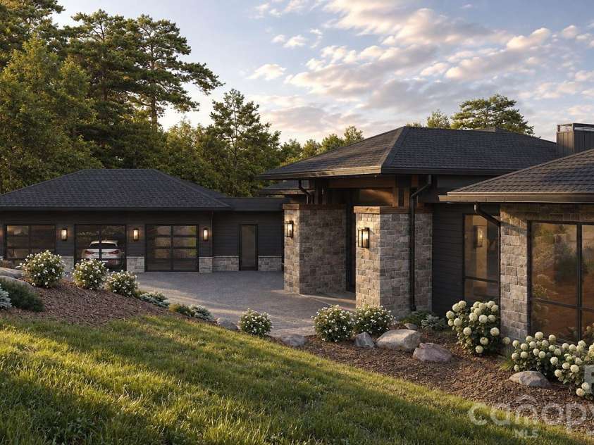 114 Split Rock Trail, Arden, NC 28704.  MLS# CAR4423684, YatesRealty ID 50888. Final product may vary from the render