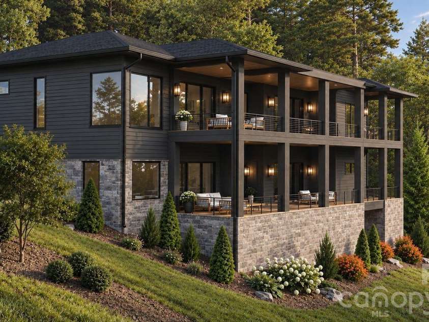 114 Split Rock Trail, Arden, NC 28704.  MLS# CAR4423684, YatesRealty ID 50888. Final product may vary from the render