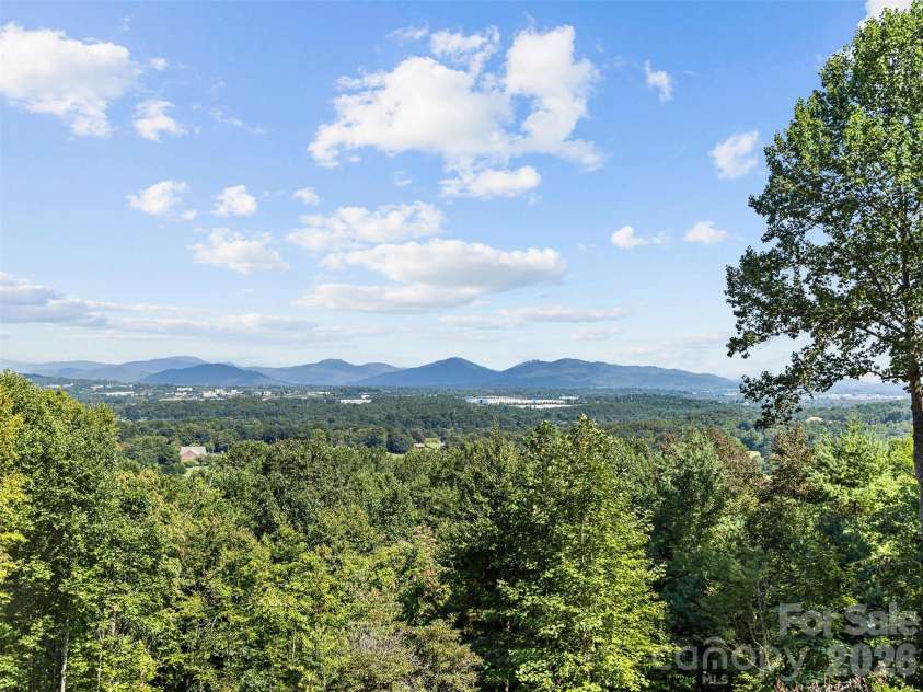 114 Split Rock Trail, Arden, NC 28704.  MLS# CAR4423684, YatesRealty ID 50888. View from the lot