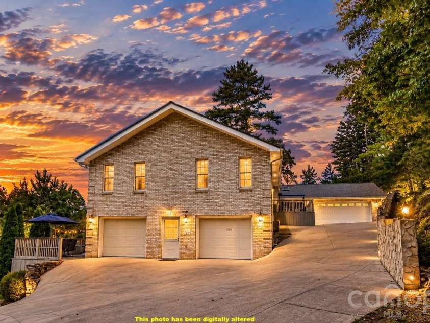 54 Gap Creek Road, Fletcher, NC 28732.  MLS# CAR4423914, YatesRealty ID 50895. Virtually Staged side view