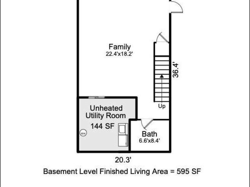 18 Friendly Way, Asheville, NC 28806.  MLS# CAR4423504, YatesRealty ID 50897. Floor plan #3