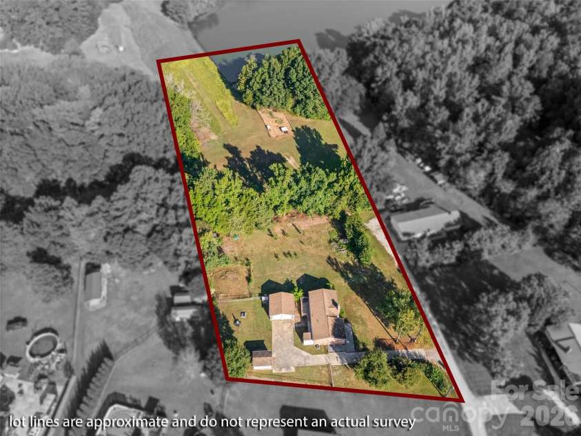 1245 Parris Road, Rock Hill, SC 29732.  MLS# CAR4424017, YatesRealty ID 50921. Lot lines are approximate