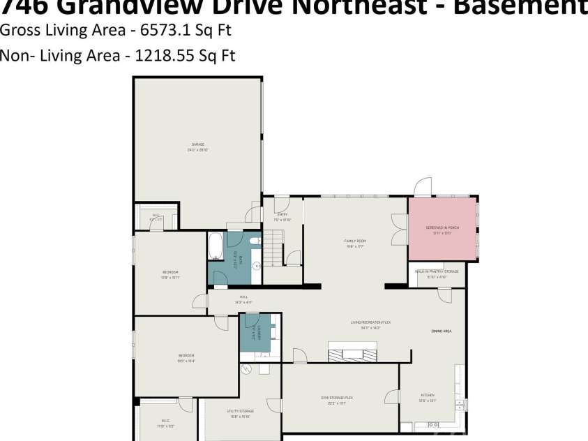 746 Grandview Drive, Concord, NC 28025.  MLS# CAR4434570, YatesRealty ID 5093. 