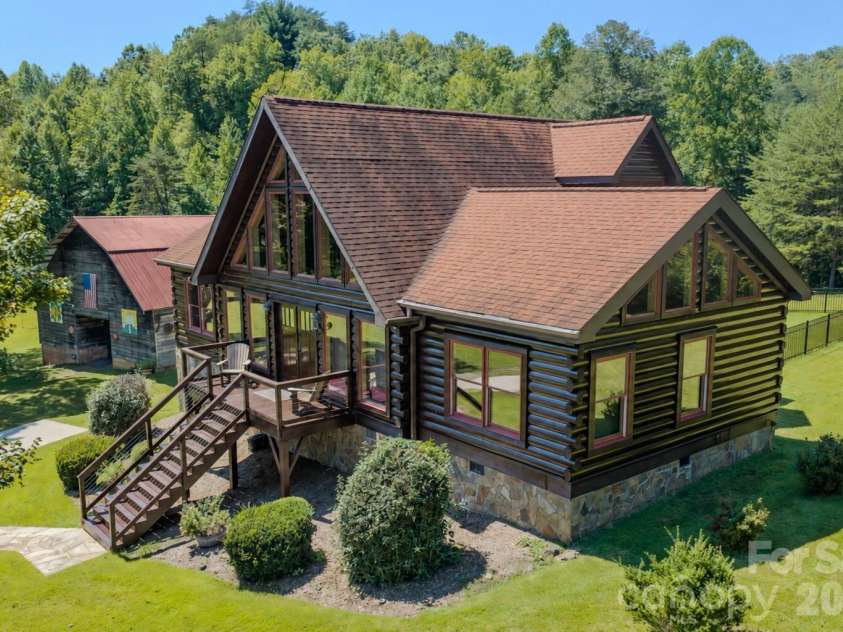 1867 Bills Creek Road, Lake Lure, NC 28746.  MLS# CAR4423300, YatesRealty ID 50935. 