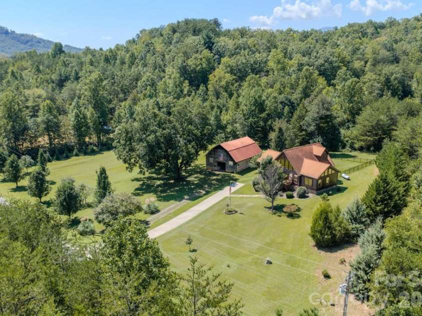 1867 Bills Creek Road, Lake Lure, NC 28746.  MLS# CAR4423300, YatesRealty ID 50935. 