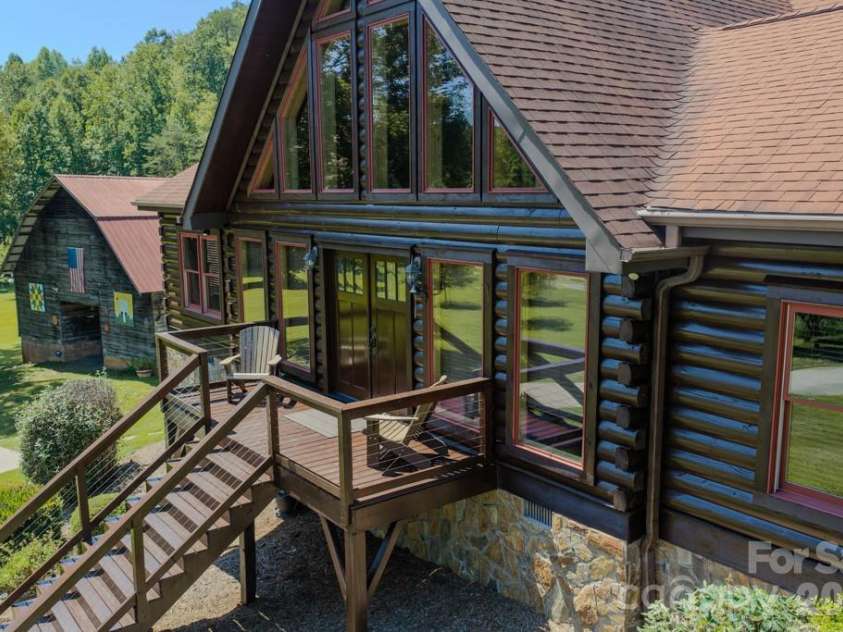 1867 Bills Creek Road, Lake Lure, NC 28746.  MLS# CAR4423300, YatesRealty ID 50935. 