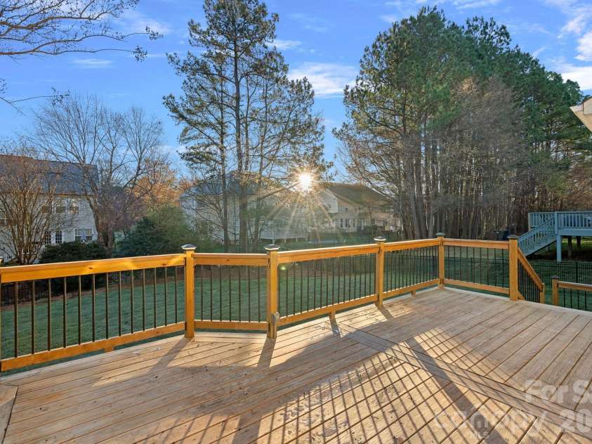 7736 Horseshoe Creek Drive, Huntersville, NC 28078.  MLS# CAR4356113, YatesRealty ID 5095. 2024 DECK