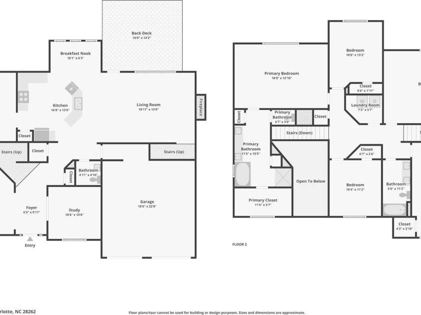 1930 Copperplate Road, Charlotte, NC 28262.  MLS# CAR4319139, YatesRealty ID 50966. 