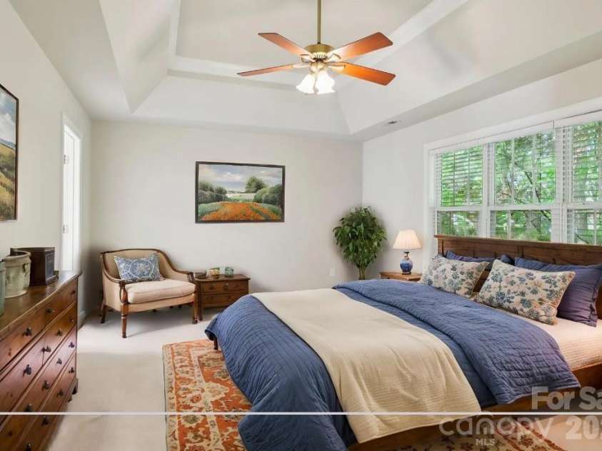 1930 Copperplate Road, Charlotte, NC 28262.  MLS# CAR4319139, YatesRealty ID 50966. Virtually staged. Primary bedroom