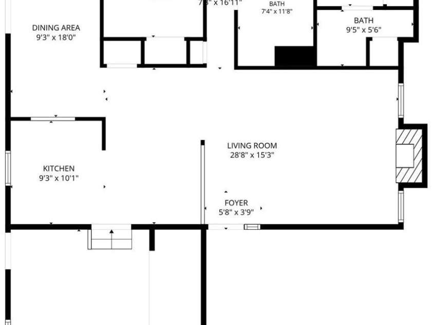 102 Nob Hill Drive, Gaffney, SC 29340.  MLS# CAR4402449, YatesRealty ID 50971. 