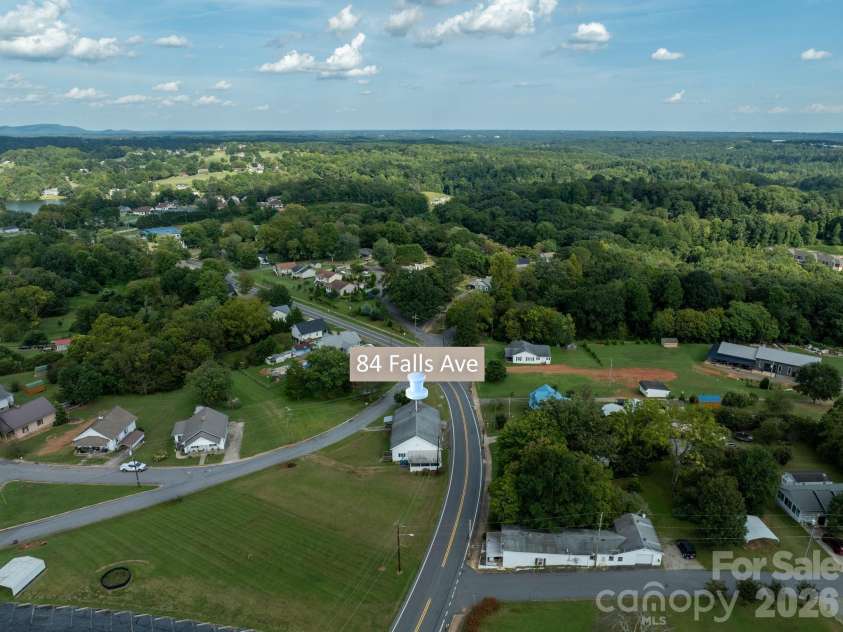 84 Falls Avenue, Granite Falls, NC 28630.  MLS# CAR4424296, YatesRealty ID 50987. 