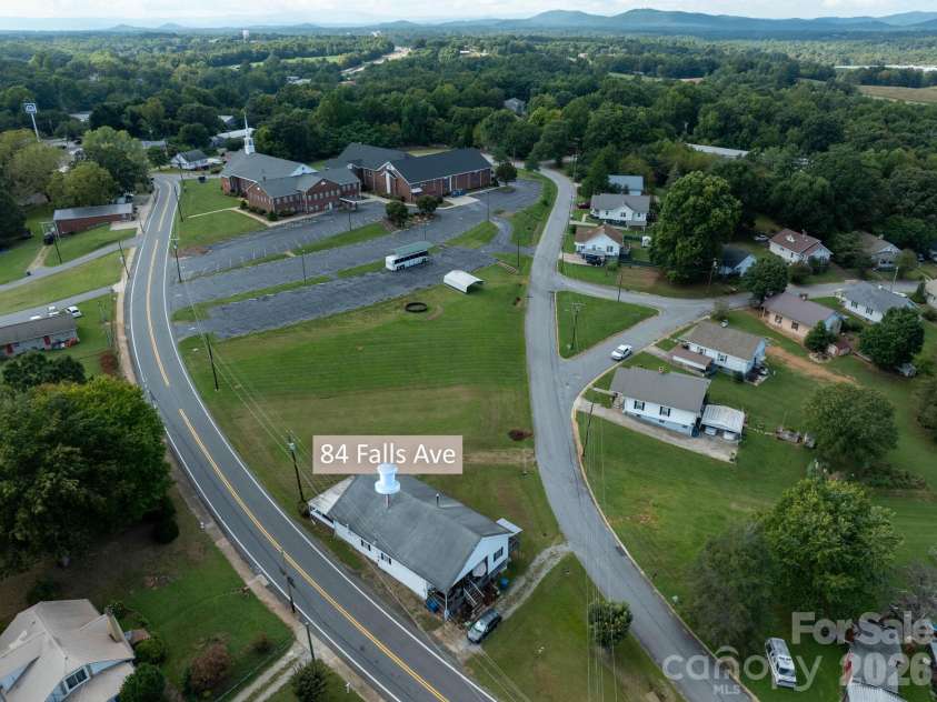 84 Falls Avenue, Granite Falls, NC 28630.  MLS# CAR4424296, YatesRealty ID 50987. 