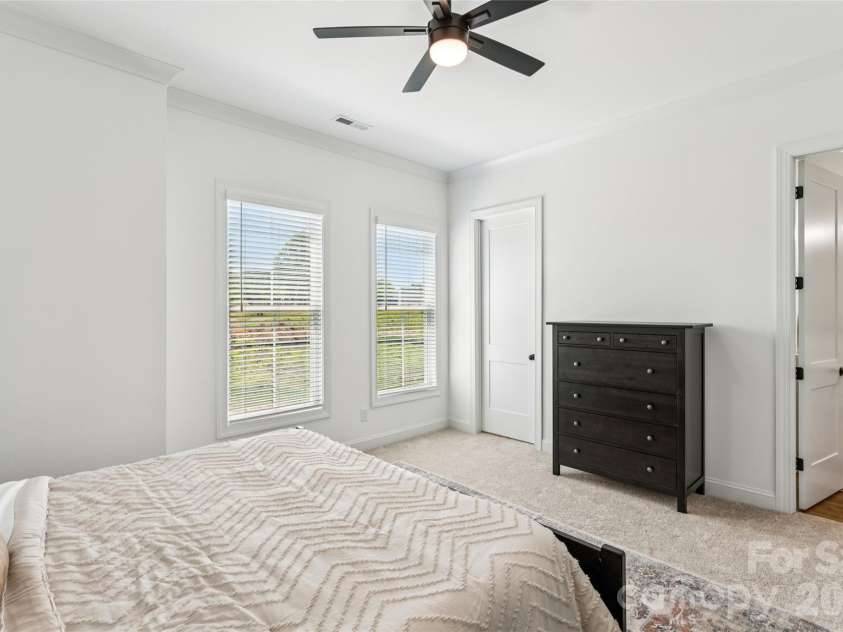 5820 Pittmon Lane, Kannapolis, NC 28081.  MLS# CAR4374421, YatesRealty ID 5099. Primary bedroom