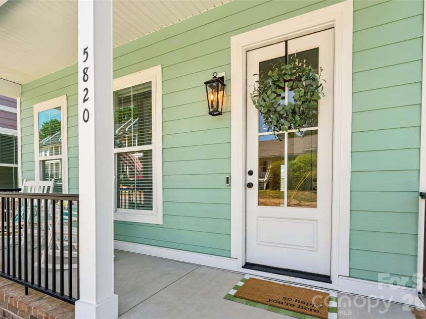 5820 Pittmon Lane, Kannapolis, NC 28081.  MLS# CAR4374421, YatesRealty ID 5099. Welcoming front porch! 