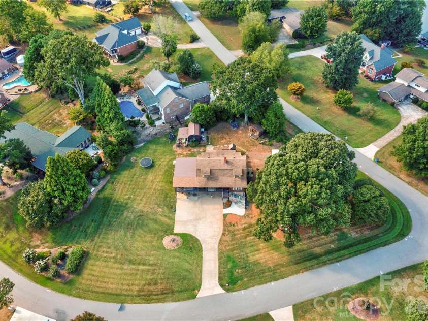 1229 New Crest Lane, Shelby, NC 28150.  MLS# CAR4423659, YatesRealty ID 50999. Aerial View