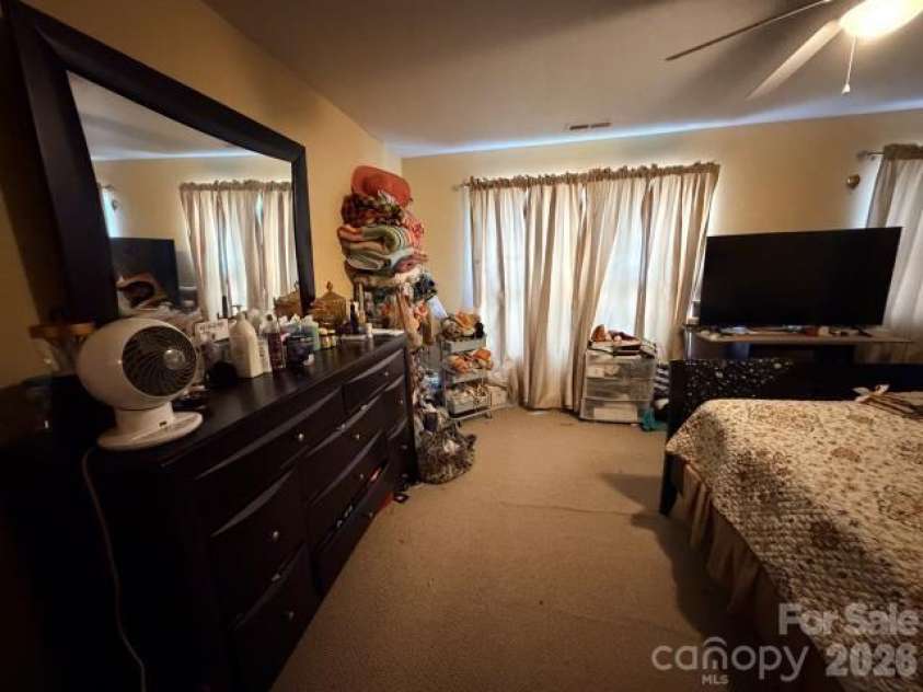 1301 Allegiance Drive, Charlotte, NC 28217.  MLS# CAR4424649, YatesRealty ID 51001. Primary Bedroom