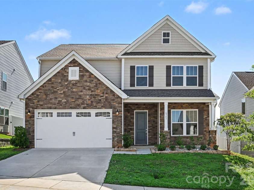 6343 Clarisse Drive, Concord, NC 28025.  MLS# CAR4404429, YatesRealty ID 5104. 