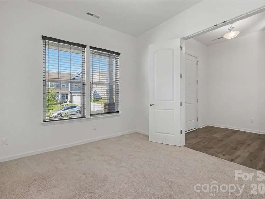 6343 Clarisse Drive, Concord, NC 28025.  MLS# CAR4434568, YatesRealty ID 5104. Home office and entryway