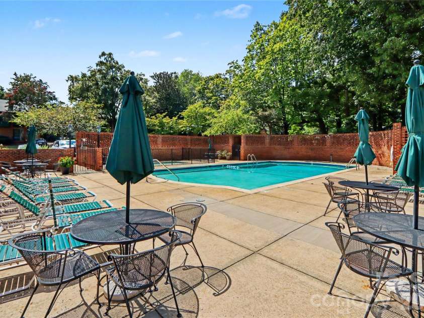 5811 Sharon Road, Charlotte, NC 28210.  MLS# CAR4424078, YatesRealty ID 51040. Pool