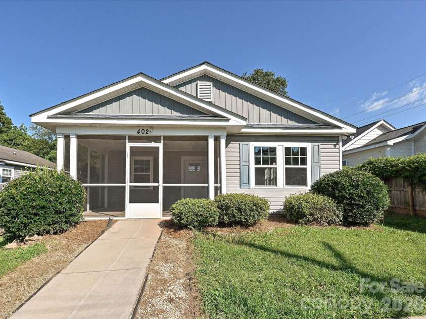 402 Jones Street, Charlotte, NC 28208.  MLS# CAR4423184, YatesRealty ID 51049. 