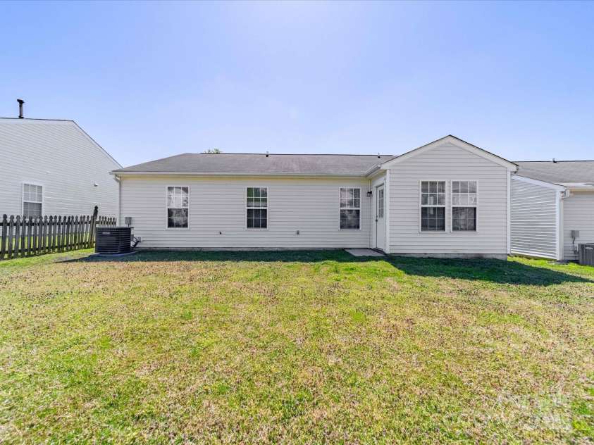 10031 Orchard Grass Court, Charlotte, NC 28278.  MLS# CAR4239438, YatesRealty ID 5105. Back of the house