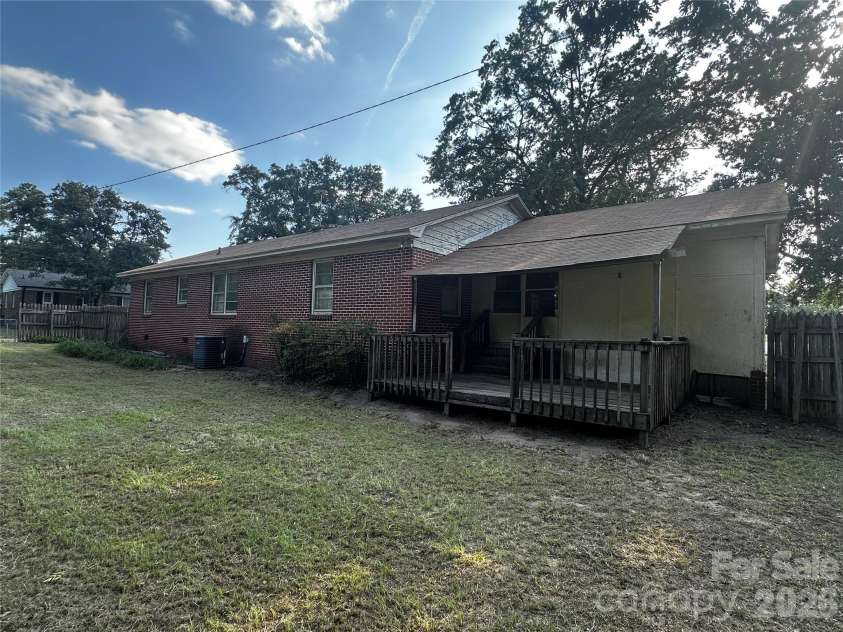 1093 Evans Mill Road, Pageland, SC 29728.  MLS# CAR4425268, YatesRealty ID 51093. Rear View