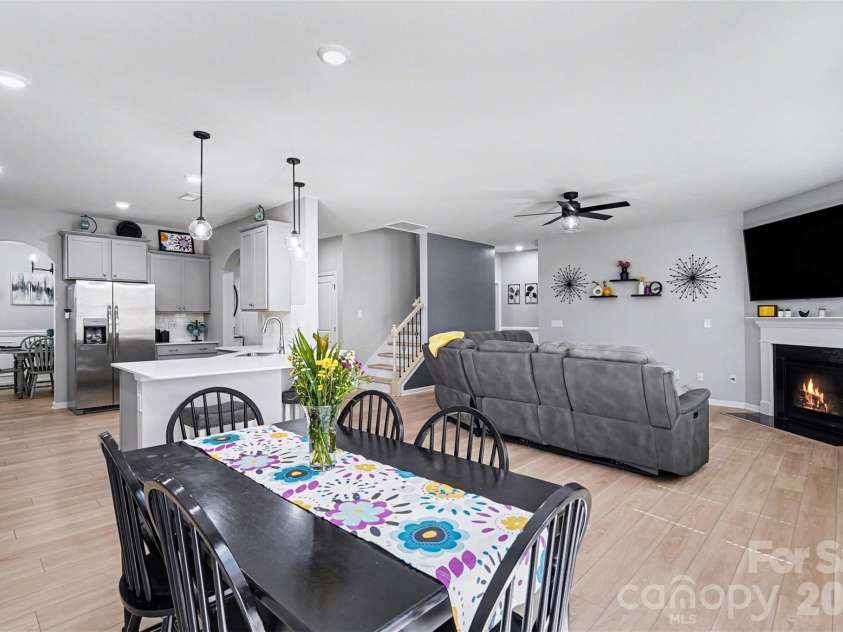 310 Hamptons Cove Road, Troutman, NC 28166.  MLS# CAR4355239, YatesRealty ID 5113. Open floorplan for all entertaining needs